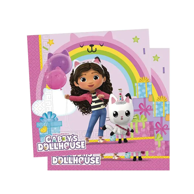 Gabby's Dollhouse Paper Napkin (33x33 cm)