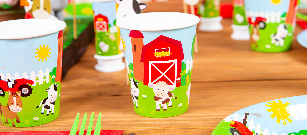 Farm Animals Party Set