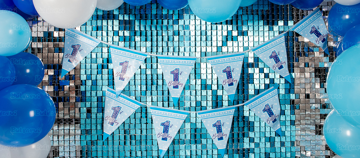 First Birthday Stars Boy Party Set