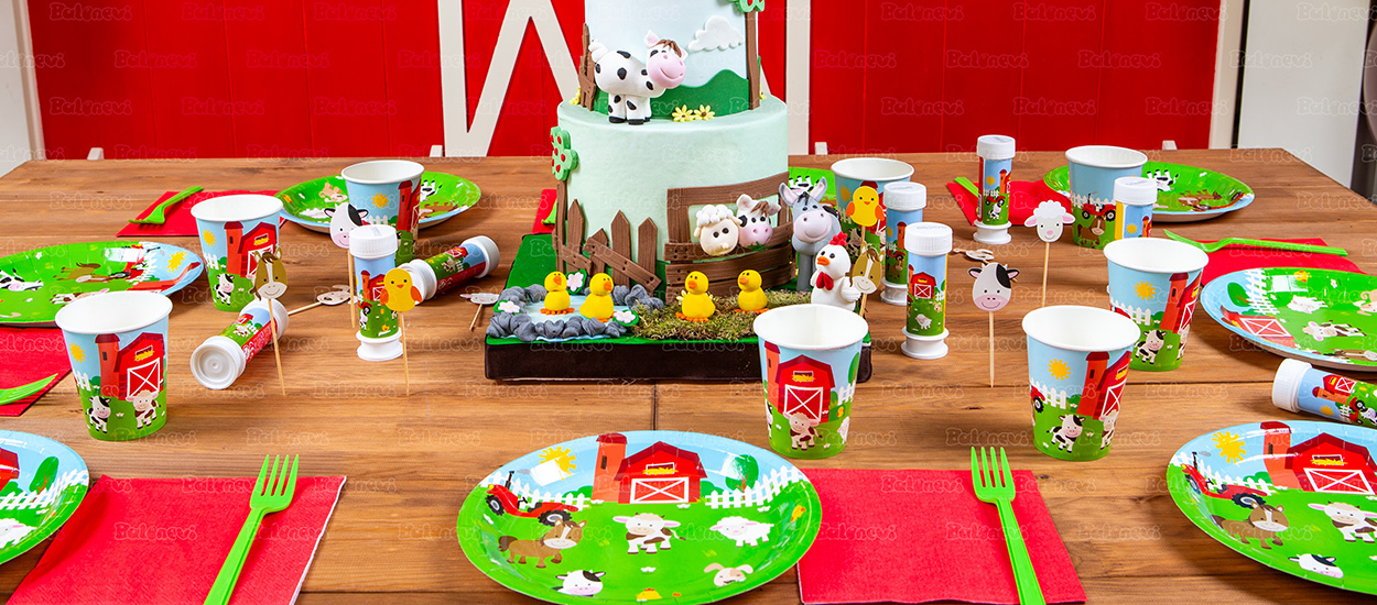 Farm Animals Party Set